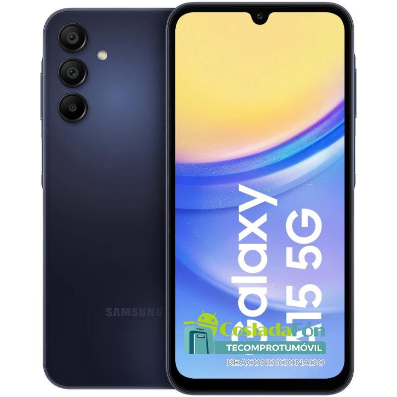 Samsung Galaxy A15 Blue Black  (Azul Oscuro)