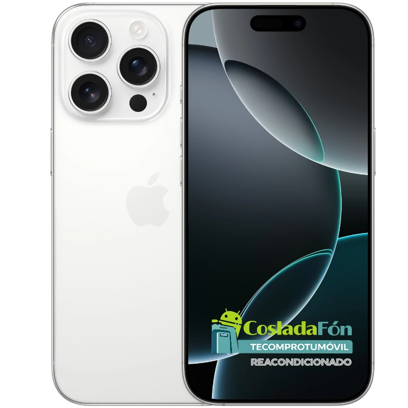 Iphone 16 Pro 128Gb White Titanium  (Blanco)