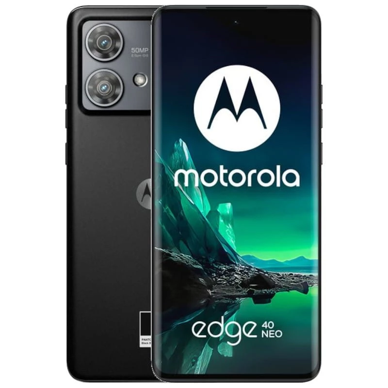 Motorola Edge 40 Neo 256Gb Black Beauty  (Negro)